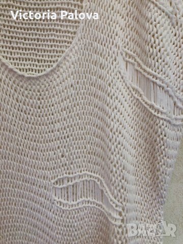 Уникална дизайнерска блуза, снимка 4 - Рокли - 27116016