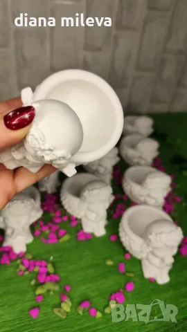 Ангелчета кашпа!!!, снимка 16 - Подаръци за кръщене - 48550391