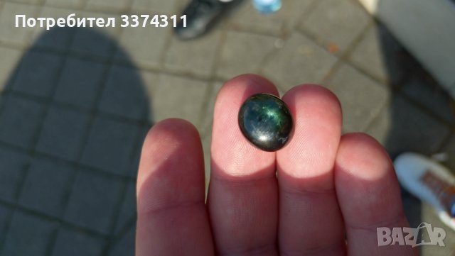 Сапфир Натурален,тъмно зелен,син