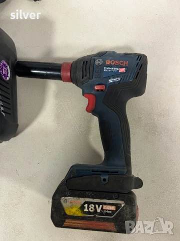 Акумулаторен безчетков перфоратор гайковерт BOSCH , снимка 6 - Винтоверти - 50465672