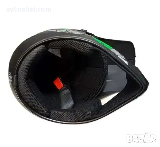 Каска Крос Мотор/Скутер/Бъги/Вело/АТВ -YF0011, снимка 4 - Аксесоари и консумативи - 50745804