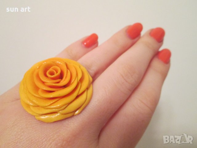 рози-арт пръстени , снимка 10 - Пръстени - 27633620