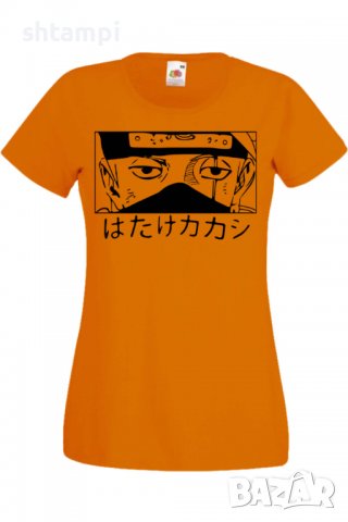 Дамска тениска Naruto Kakashi 03,Анимация,игра,Празник,Повод., снимка 7 - Тениски - 37945917