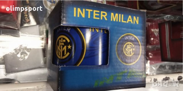 чаша Inter нова в кутия  порцеланова
