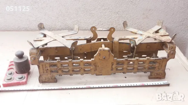 стар кантар везна с тежести , снимка 9 - Антикварни и старинни предмети - 49762109