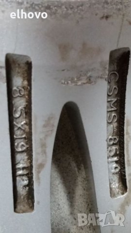 Джанти алуминиеви 8.5Jx19 H2, снимка 9 - Гуми и джанти - 28021020