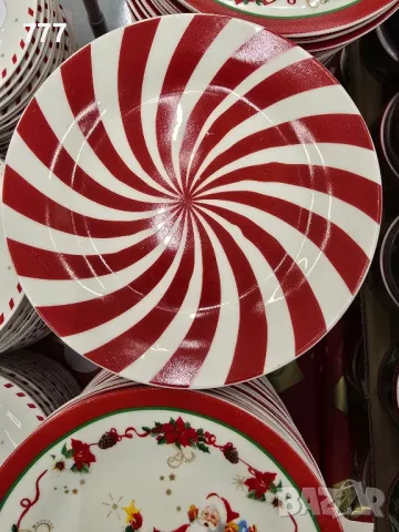 коледни чинии 15 см