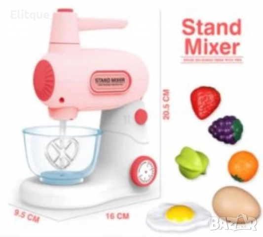 Играчка миксер с аксесоари със звуци и светлини Happy Kitchen, различни цветове, снимка 7 - Играчки за стая - 52786742