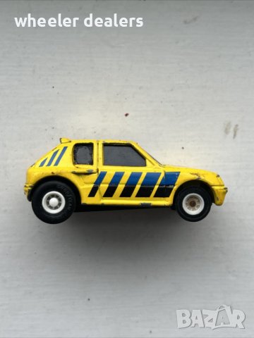 Метална количка Matchbox Peugeot 205 Turbo 16 Rally, снимка 5 - Колекции - 39977562