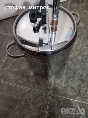 теджера за ракия,дестил.вода и етер.масла, снимка 3 - Съдове за готвене - 52615357