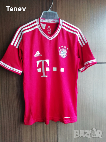 Bayern Munich Schweinsteiger Adidas оригинална фланелка тениска Байерн Мюнхен Швайнщайгер , снимка 2 - Тениски - 36501833