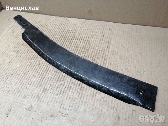 Стар Кован Нож За Рязане На Сено. , снимка 3 - Антикварни и старинни предмети - 37892343