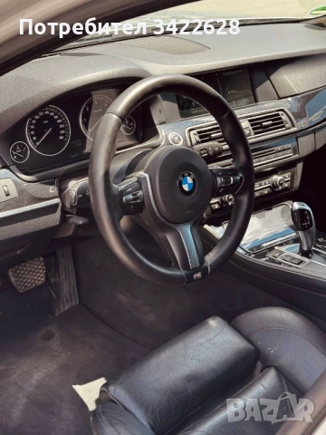 BMW F11 520d 2013 СМЕНЕНИ ВЕРИГИ, АВТОМАТИК, КОЖА, ПОДГР, БАРТЕР, снимка 5 - Автомобили и джипове - 48840049