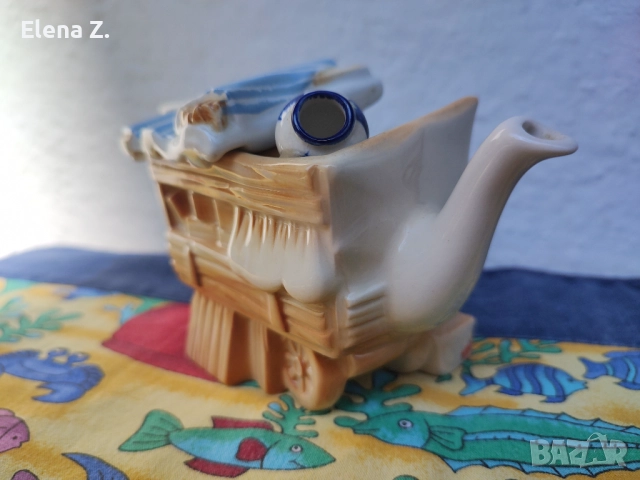 Винтидж чайник сергия за порцелан Paul Cardew, снимка 4 - Колекции - 52344471