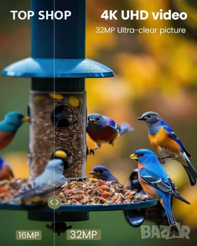 KJK 4K 32MP камера за пътеки, камера за лов с нощно виждане, снимка 3 - Камери - 48694182