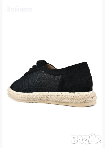 Дамски еспадрили с връзки, снимка 4 - Дамски ежедневни обувки - 51890816