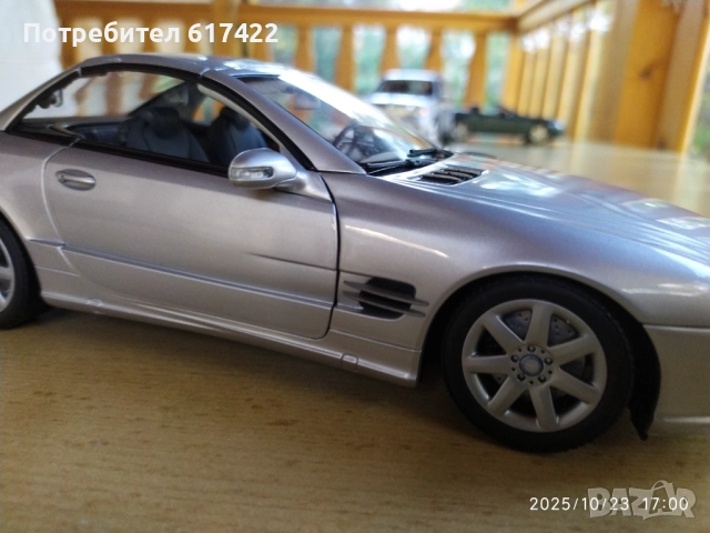 1:18 Метален модел на Mercedes-Benz SL , R230, Minichamps, снимка 3 - Колекции - 52166835
