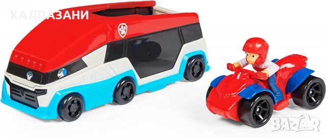 PAW PATROL ПОЖАРНА КОЛА SPIN MASTER 6063231, снимка 5 - Коли, камиони, мотори, писти - 38094843