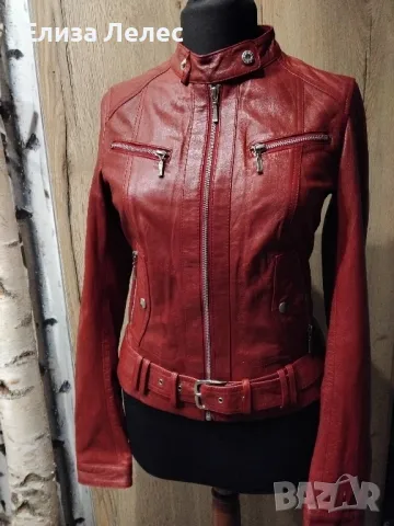 Molltan дамско яке от естествена кожа размер 34
