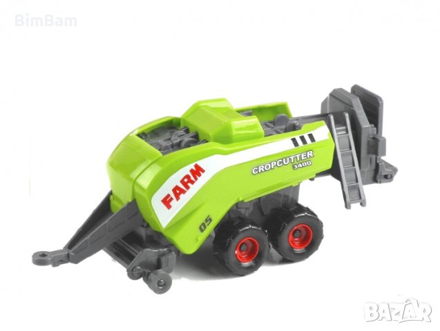 Детски трактор с ремарке  комбайн/ ТURBO GEARS, снимка 2 - Коли, камиони, мотори, писти - 37631482