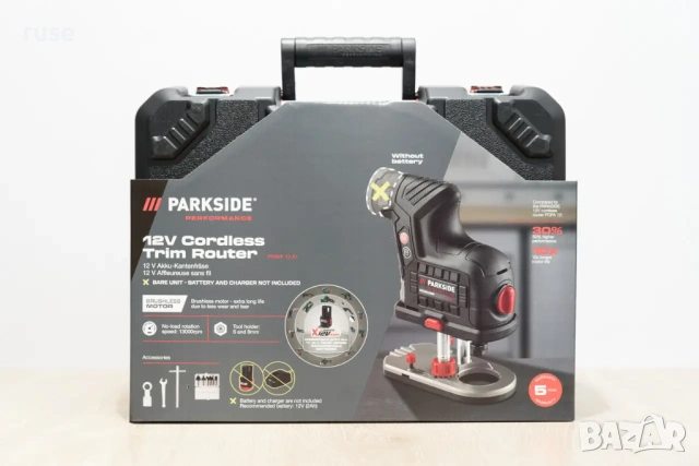 НОВИ! Акумулаторна оберфреза Parkside Performance, снимка 10 - Други инструменти - 53426385