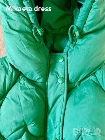 Разкошно, супер свежо и топло зимно яке от Fabienne Chapot в зелен цвят. Идеално за стилни и модерни, снимка 9 - Якета - 52371732