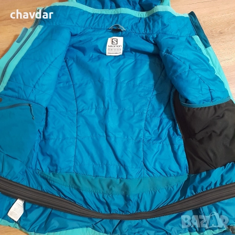 ски яке salomon advanced skin dry 10k дамско оригинал Л, снимка 4 - Якета - 52638069