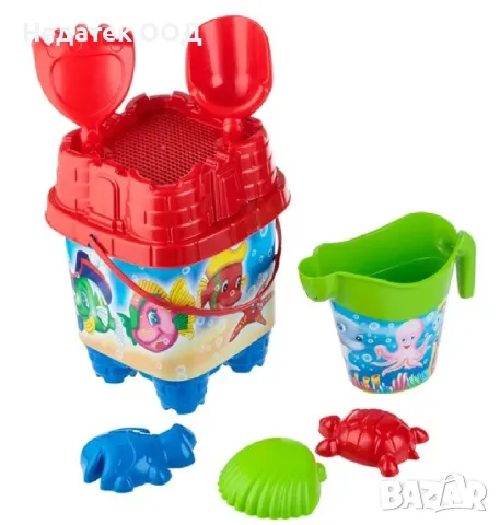 Пластмасови играчки за плаж, Рибки, 5 бр., снимка 2 - Други - 49671810