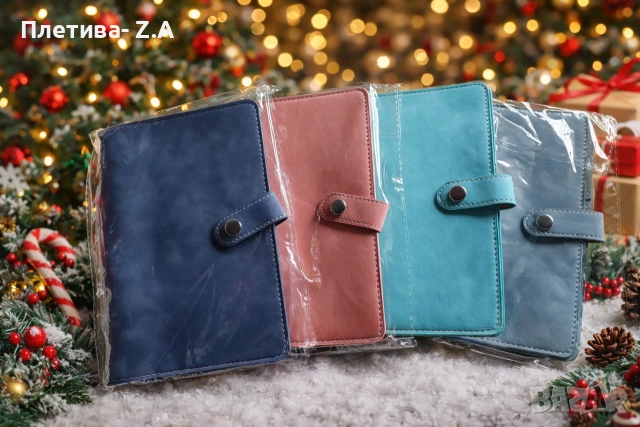 Финансов планер – налични 4 цвята (тъмносин, розов, тюркоаз, светлосин