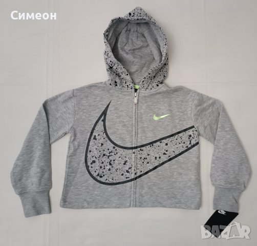 Nike NSW Swoosh Hoodie оригинално горнище ръст 104-110см Найк суичър