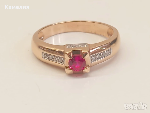 Руско злато , снимка 2 - Пръстени - 53521011