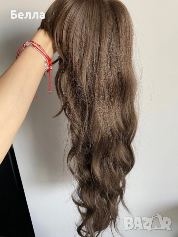 НОВА естествена перука! 100% високо качество, снимка 4 - Аксесоари за коса - 52065920