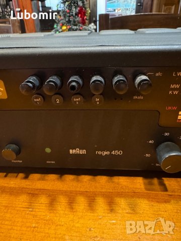 Ресивър BRAUN REGIE450, снимка 7 - Ресийвъри, усилватели, смесителни пултове - 43635594
