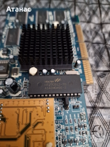 3бр. AGP VGA - Asus GF6200 128MB + GF6200 128MB + GEFORCE M400F1P 64 MB, снимка 15 - Видеокарти - 51690584