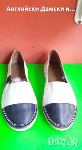 Английски дамски еспадрили естествена кожа-NEXT, снимка 6 - Дамски ежедневни обувки - 28352180