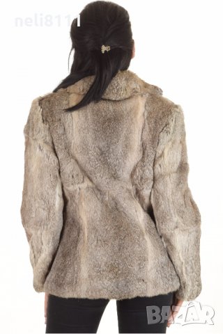 Дамско палто от заек, снимка 3 - Палта, манта - 27280449
