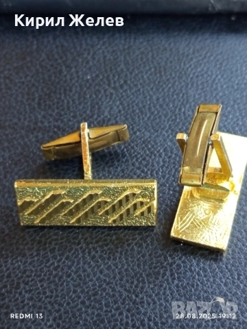 Много красиви бутонели ръкавели позлатени ретро за КОЛЕКЦИОНЕРИ 21263, снимка 4 - Други ценни предмети - 51526465