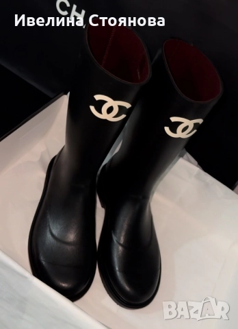 Ботуши Шанел, снимка 2 - Дамски ботуши - 52379222