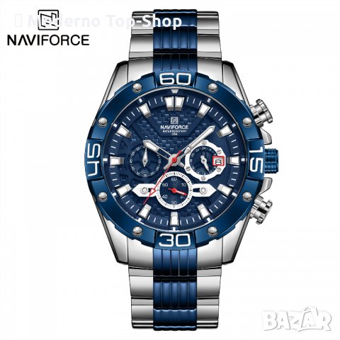 Мъжки часовник NaviForce Хронограф NF8019 SBЕ., снимка 3 - Мъжки - 34779625