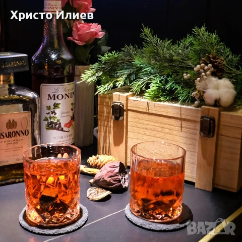 Голям Луксозен подаръчен комплект за мъж чаши за уиски в дървена кутия, снимка 6 - Подаръци за мъже - 51027186
