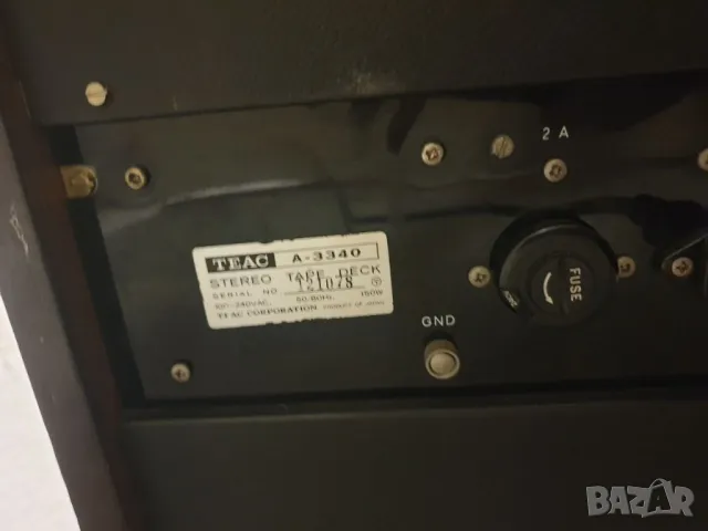 Ролков магнетофон TEAC A3340 Всичко му работи.
Четири писти в една посока.
, снимка 8 - Декове - 47309371
