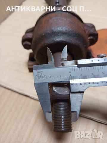 Соц Стар Вал За Циркуляр Машини Техника Тегло 11кг. Номер 582., снимка 18 - Антикварни и старинни предмети - 53168502