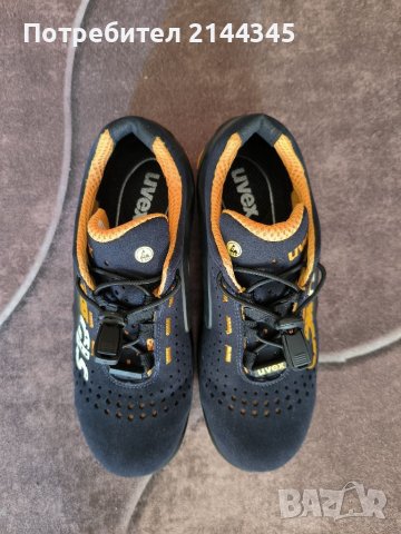 Работни обувки Uvex 38, снимка 4 - Дамски боти - 40135555