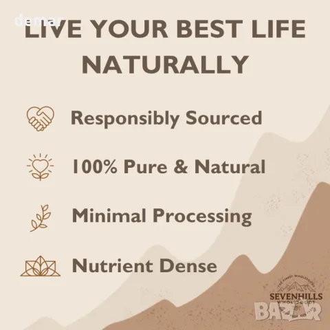 Sevenhills Wholefoods веган колаген на прах 30 дни доставка, добавка на растителна основа, 150 грама, снимка 6 - Хранителни добавки - 47291203