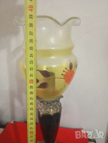 Антична настолна лампа, снимка 7 - Настолни лампи - 45693420