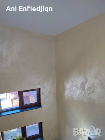 Боядисване,пясъчна мазилка и шпакловка , снимка 10 - Ремонти на апартаменти - 53588514
