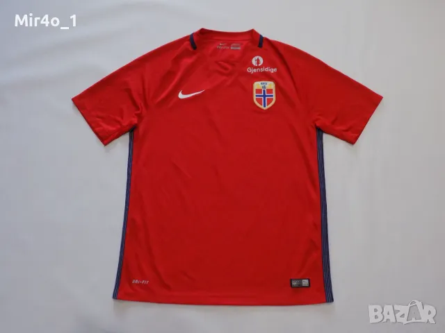 футболна тениска norge norway nike найк екип блуза оригинална спортна мъжка M
