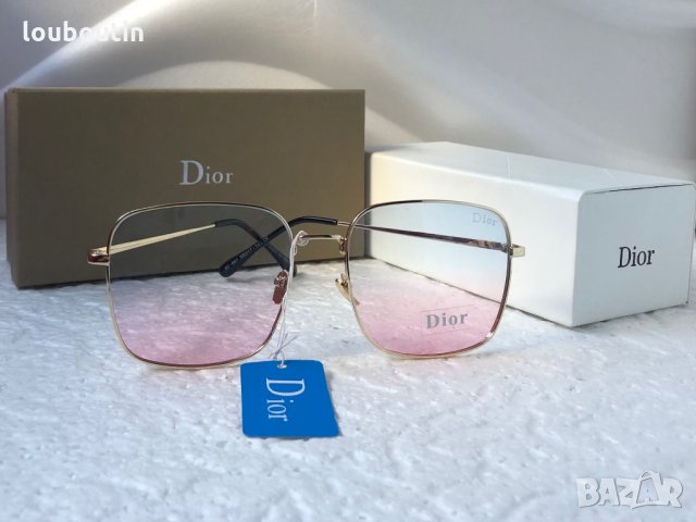 DIOR 2021 слънчеви очила  UV 400 защита с лого, снимка 8 - Слънчеви и диоптрични очила - 33570255