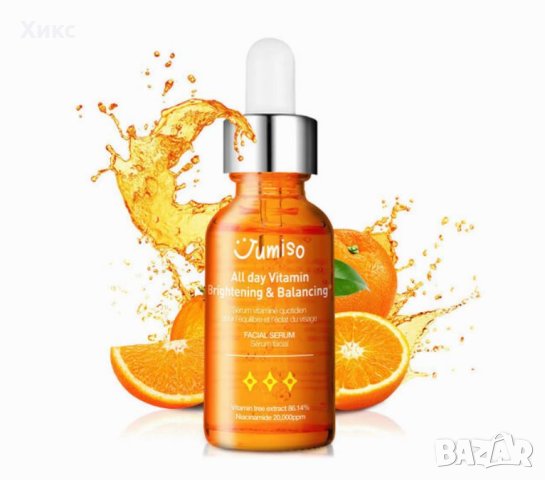 Изсветляващ серум с витамин С Jumiso All day Vitamin Brightening & Balancing Serum 30ml

