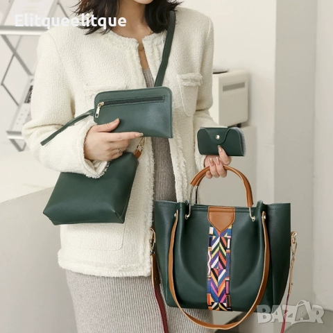 Тотален Хит Дамска чанта 4в1 - Различни цветове модел 2025, снимка 6 - Чанти - 51529253